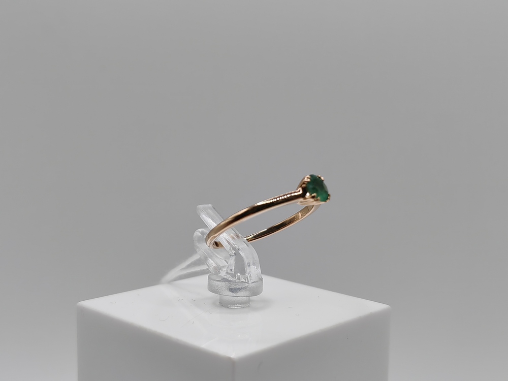 КОЛКМ585 КОЛЬЦО С КАМНЕМ (Au 585)