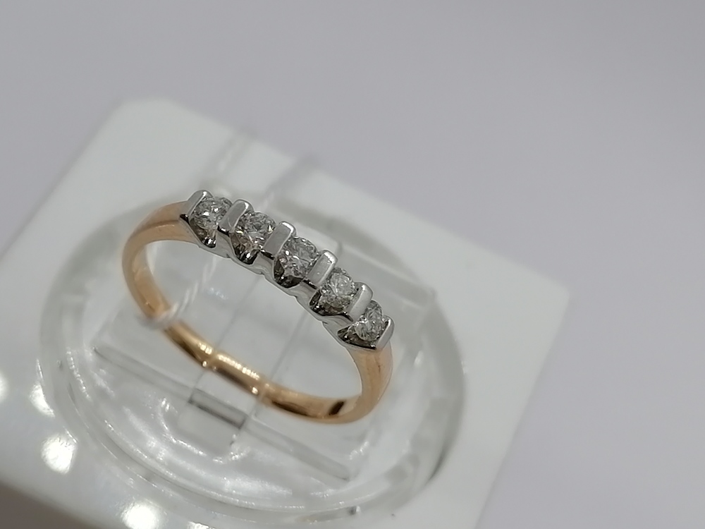 КОЛЬЦО БРИЛЛИАНТ Au 585