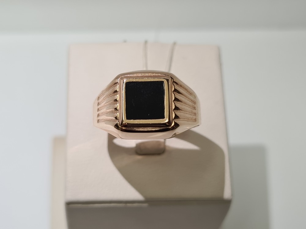 КОЛЬЦО ПЕЧАТКА Эмаль (Au 585)