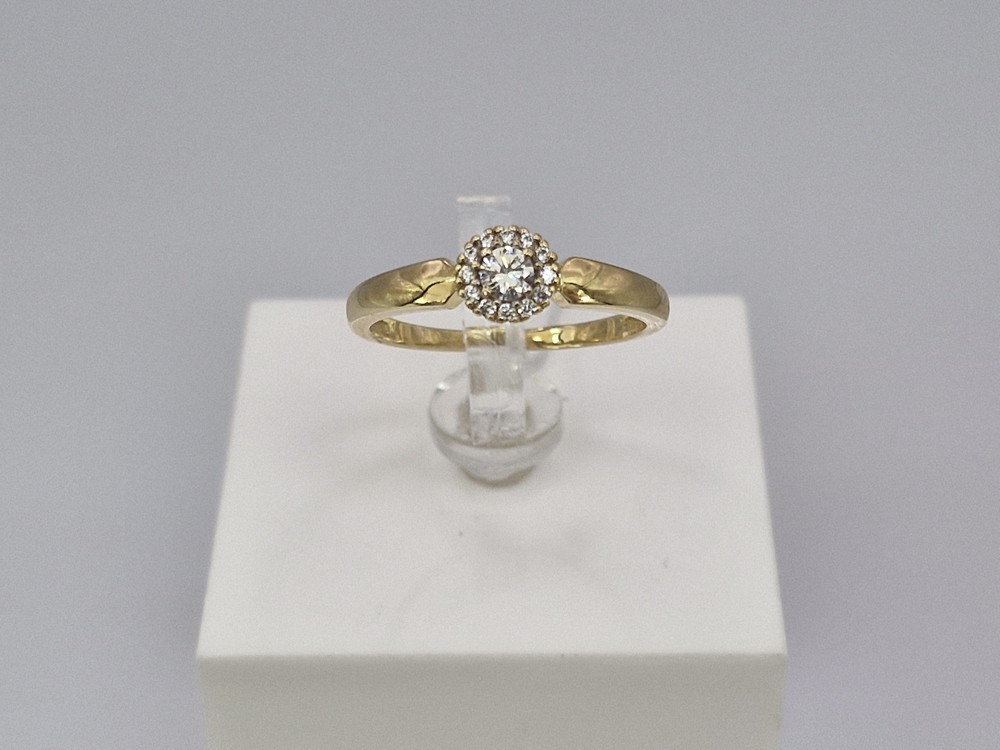 КОЛКМИ585 КОЛЬЦО С КАМНЯМИ (Au 585)