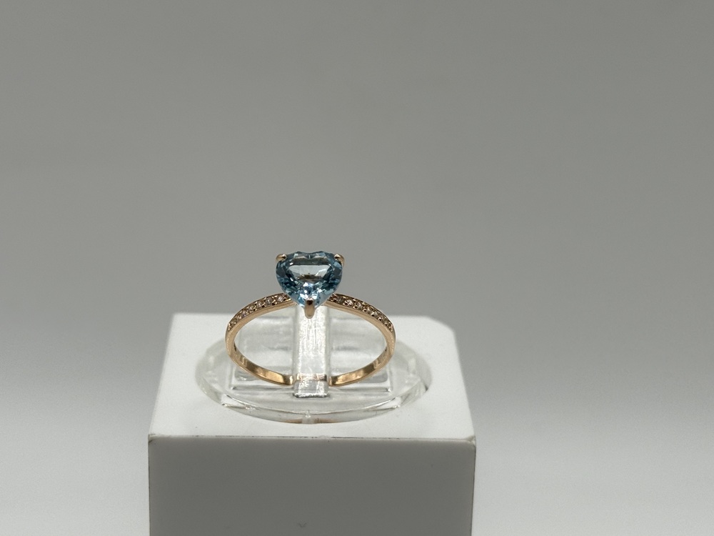 КОЛКМИ585 КОЛЬЦО С КАМНЯМИ (Au 585)