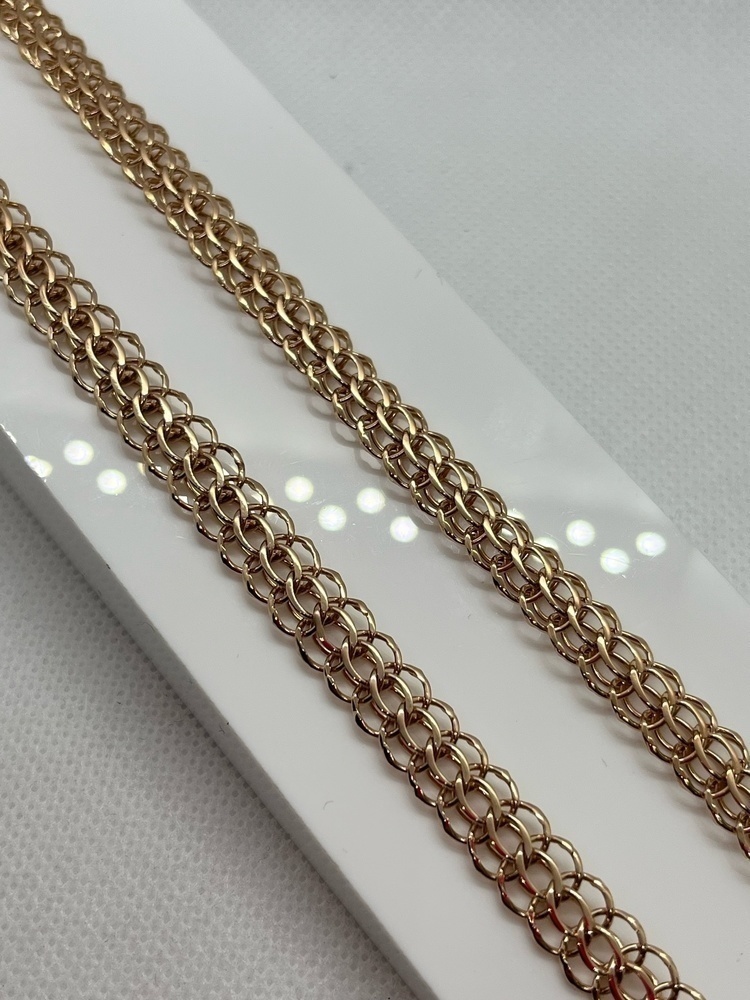 ЦЛИТ585 ЦЕПЬ ПОЛНОВЕСНАЯ Итальянка (Au 585)