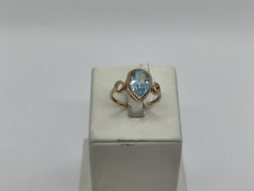 КОЛЬЦО С КАМНЕМ (Au 585)