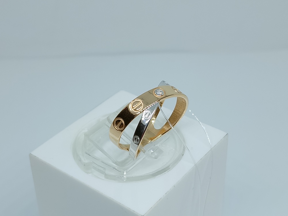 КОЛЬЦО С КАМНЕМ (Au 585)