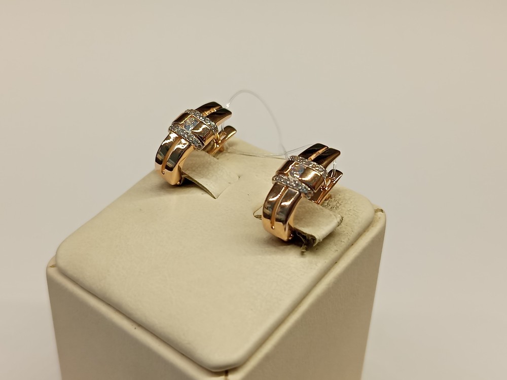 СЕРЬГИ С КАМНЯМИ (Au 585)