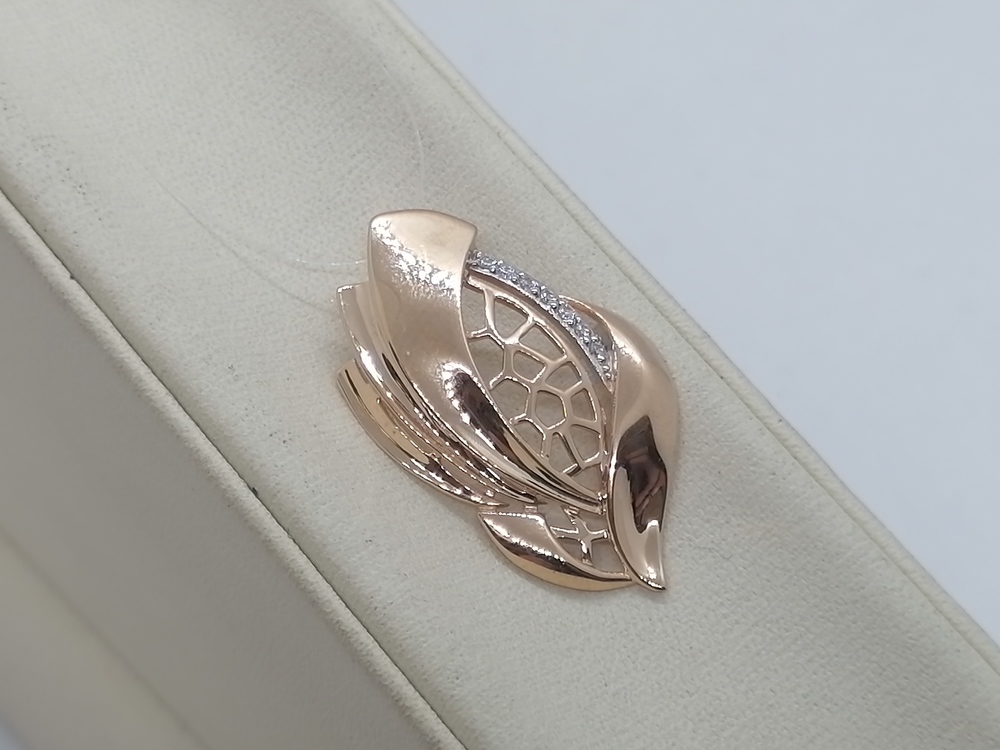 ПОДВЕСКА С КАМНЯМИ (Au 585)