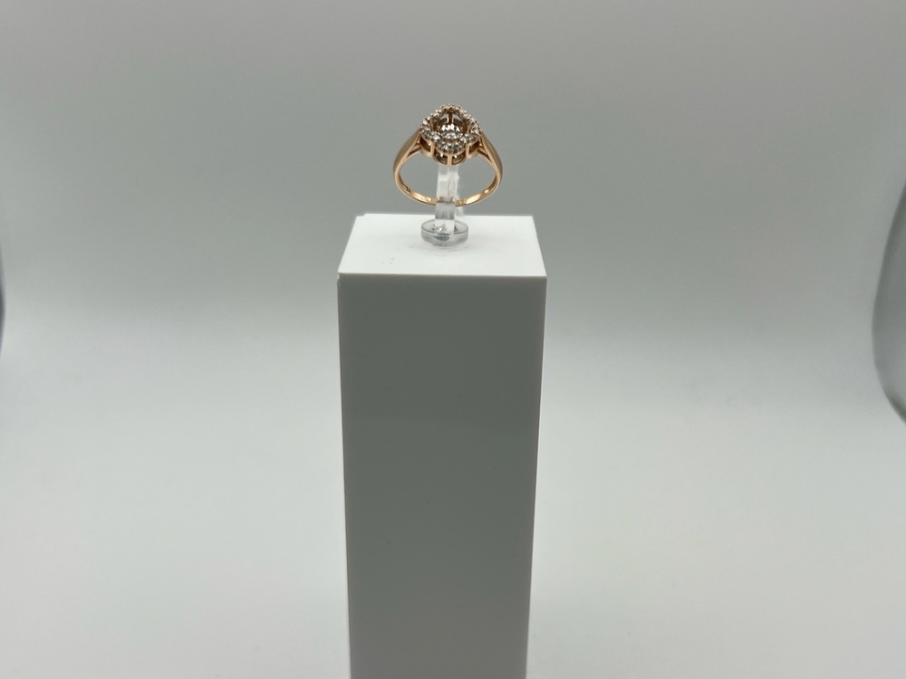 КОЛЬЦО БРИЛЛИАНТ Au 585