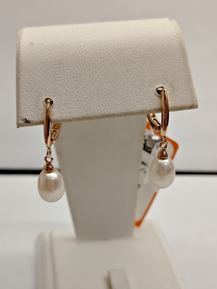 СЕРЬГИ С КАМНЕМ (Au 585)