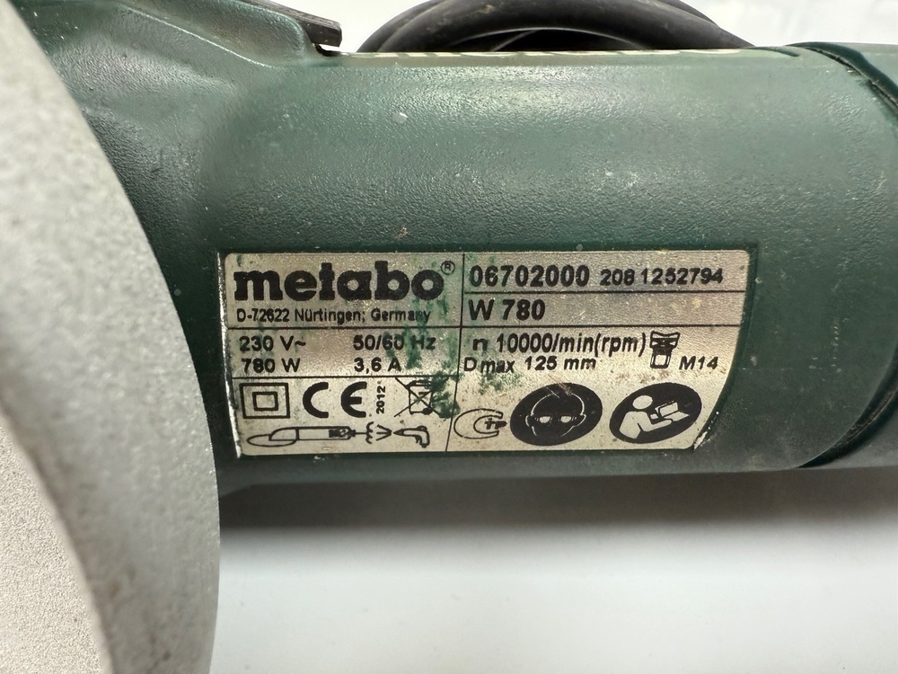 Угловая шлифмашина Metabo W9-125