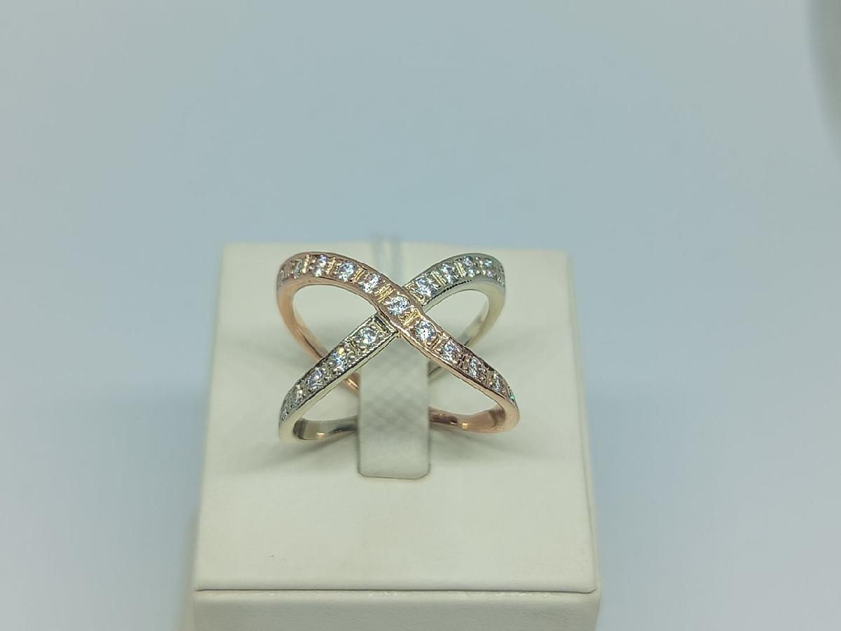 КОЛКМИ585 КОЛЬЦО С КАМНЯМИ (Au 585)