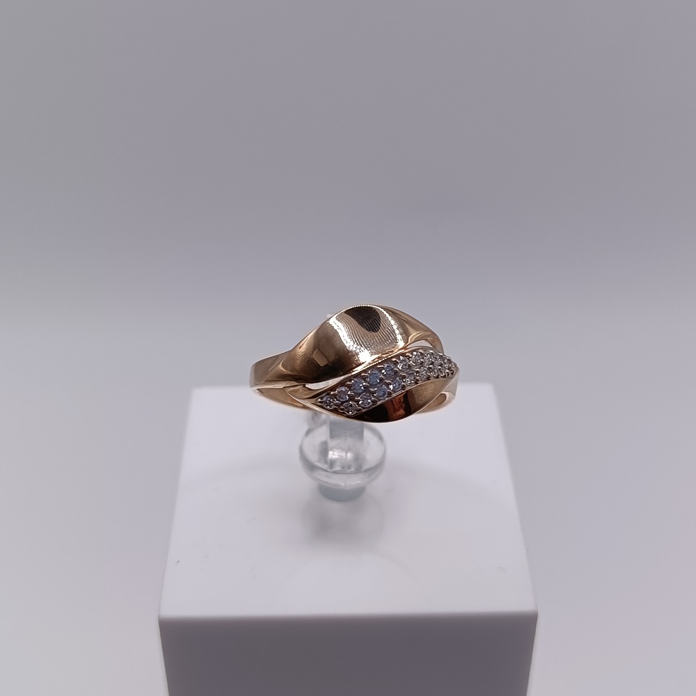 КОЛКМИ585 КОЛЬЦО С КАМНЯМИ (Au 585)