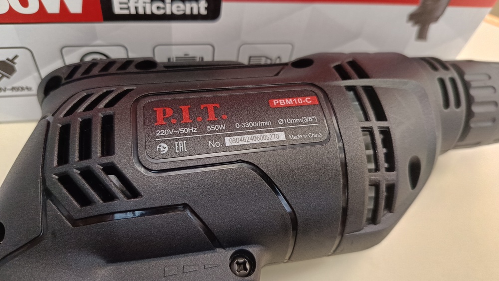 Дрель-безударная P.I.T. PBM10-C