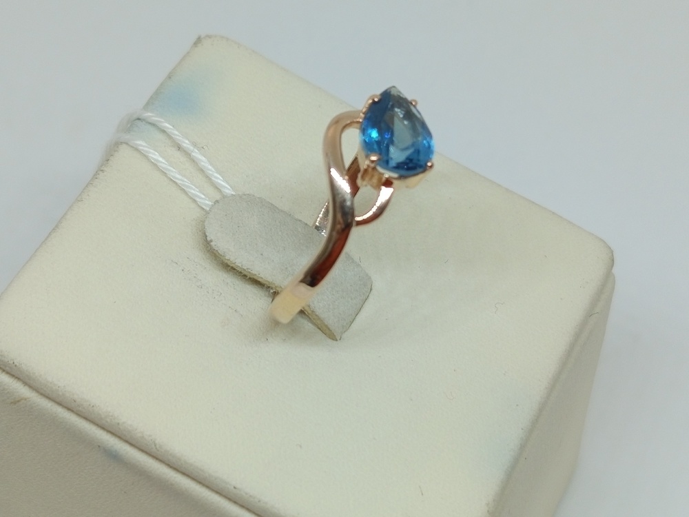 КОЛЬЦО С КАМНЕМ (Au 585)