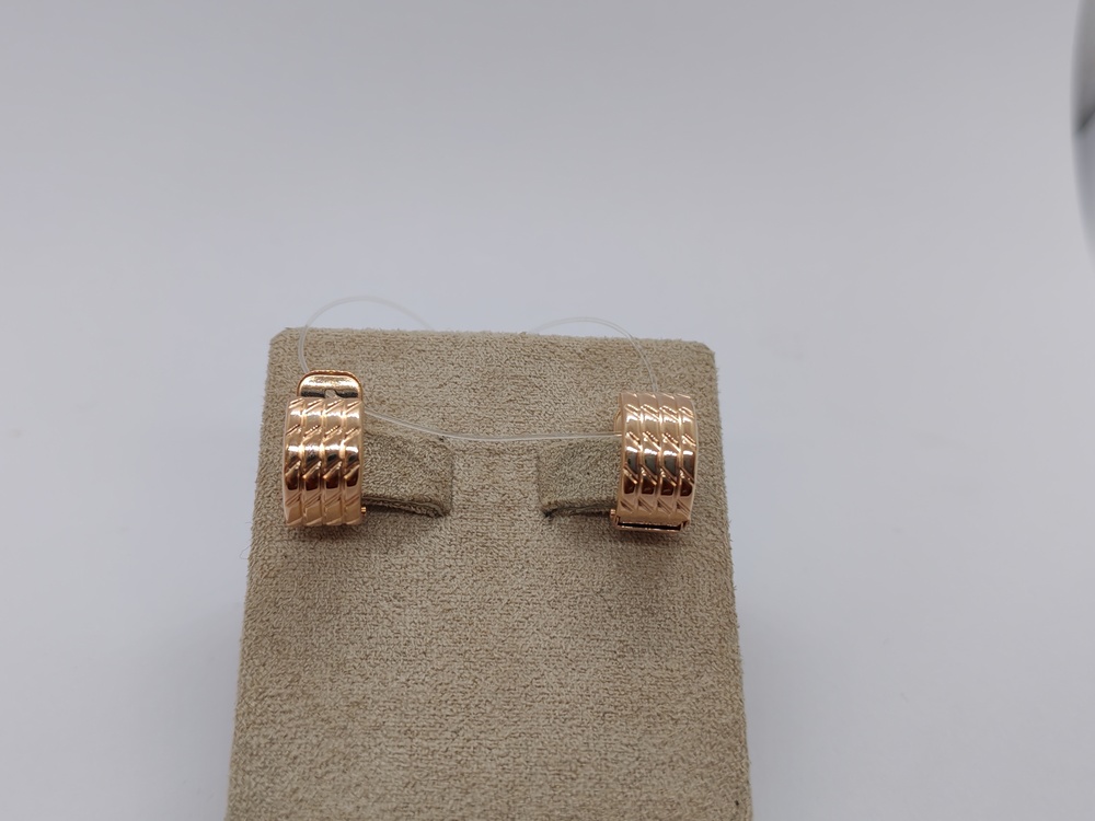 СЕРЬГИ БЕЗ КАМНЯ (Au 585)