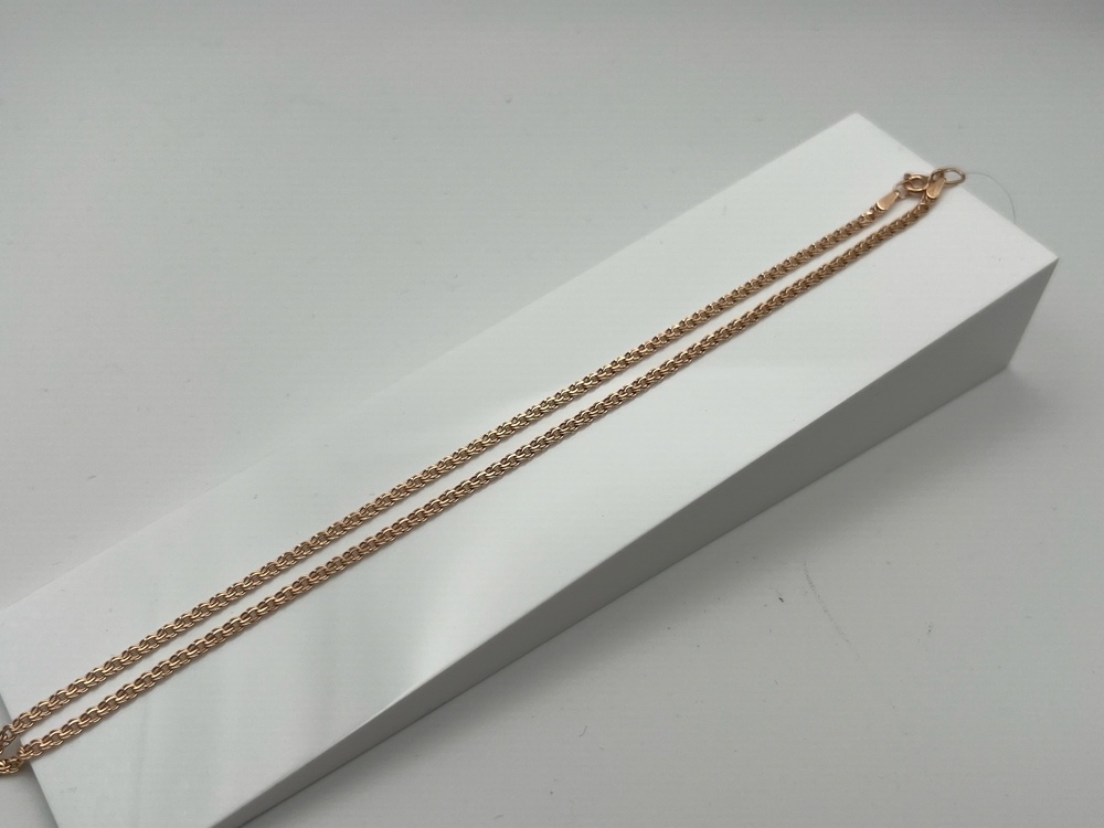 ЦЕПЬ ПУСТОТЕЛАЯ Бисмарк (Au 585)