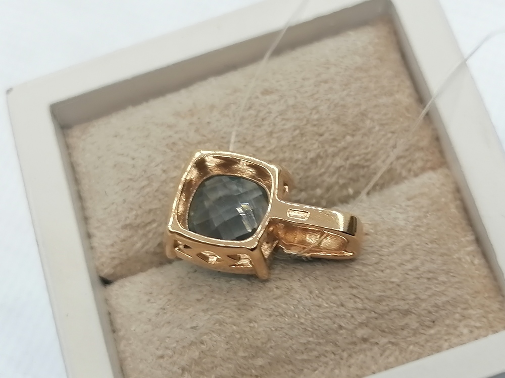 ПОДВЕСКА ТОПАЗ с камнями (Au 585)