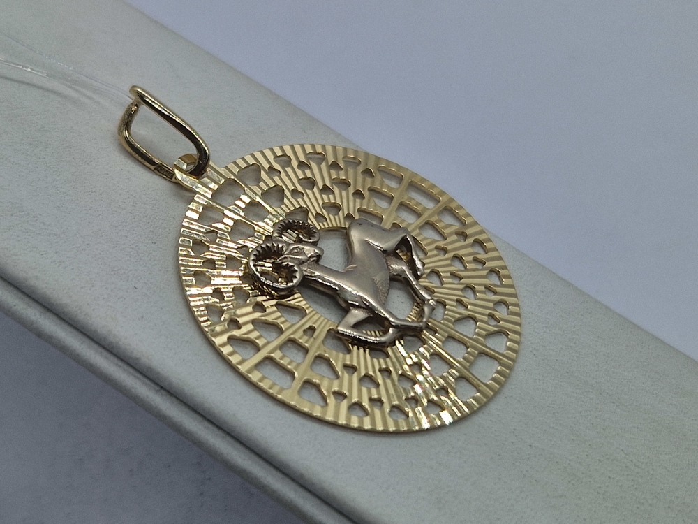 ПОДВЕСКА ЗНАК ЗОДИАКА КОЗЕРОГ (Au 585)