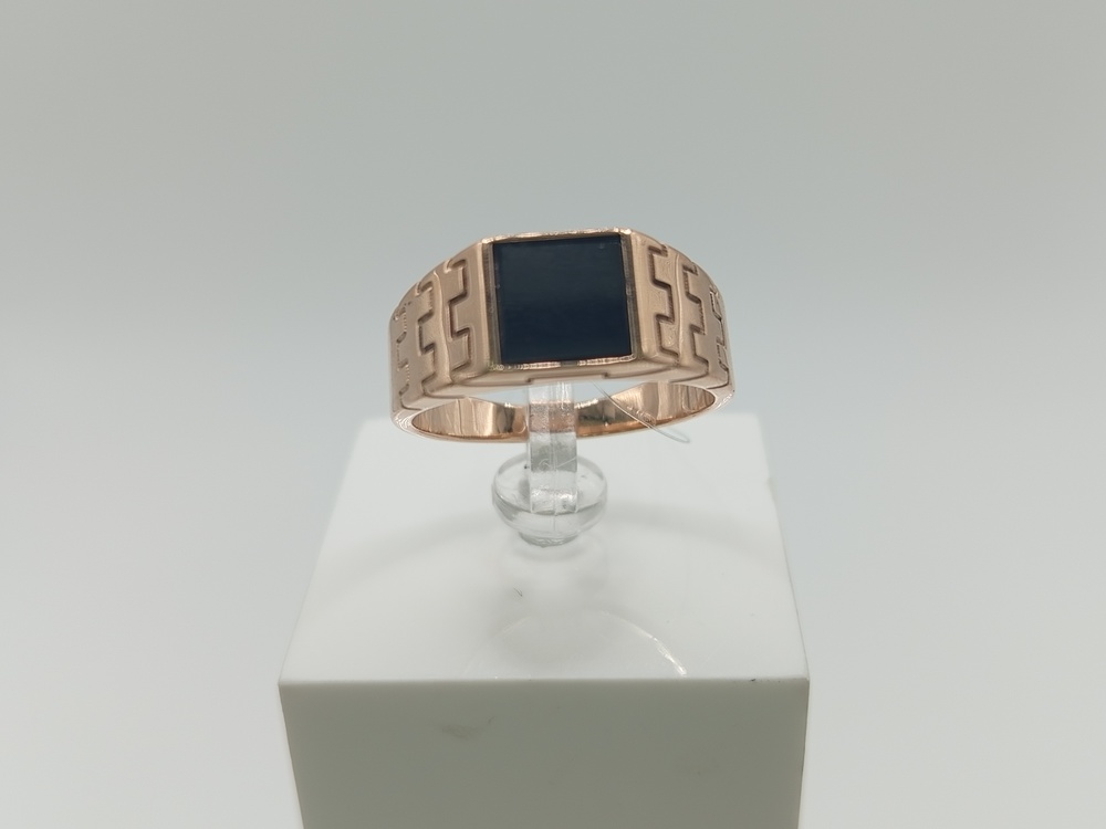 08-540163 КОЛЬЦО ПЕЧАТКА с камнем (Au 585)