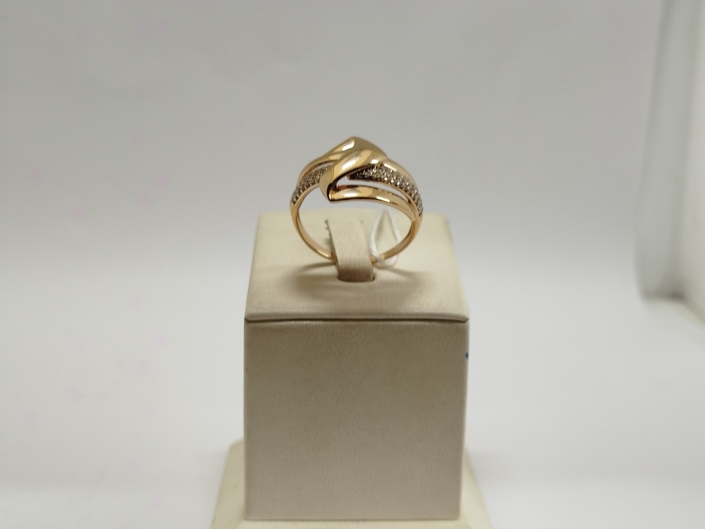 КОЛКМИ585 КОЛЬЦО С КАМНЯМИ (Au 585)