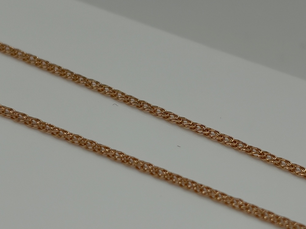 ЦЕПЬ ПОЛНОВЕСНАЯ Ромб двойной (Au 585)