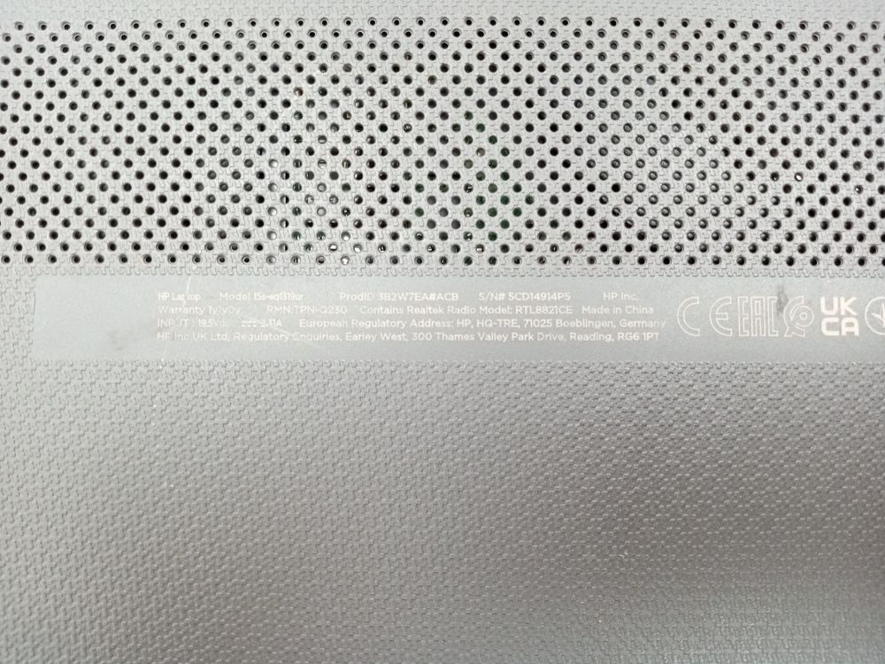 Ноутбук HP; Ryzen 3 3250U, AMD Radeon (TM) Graphics, 16 Гб, 128 Гб, Нет