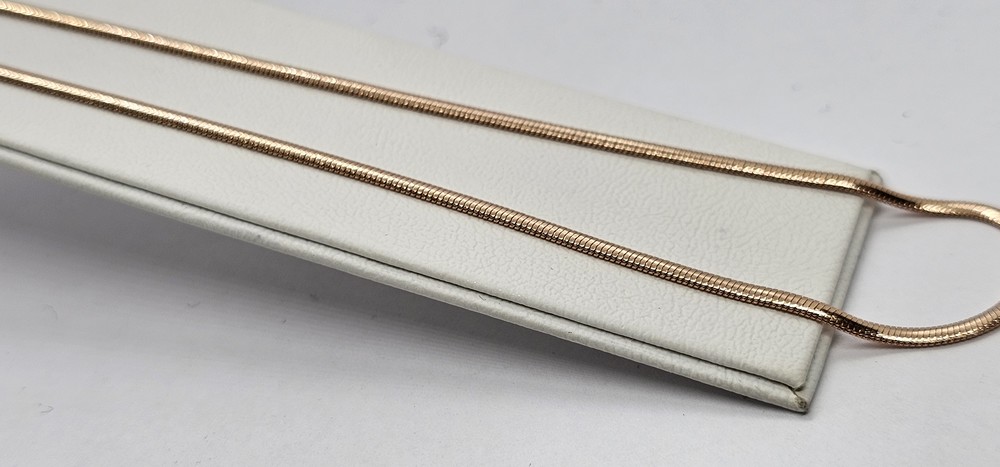 ЦЕПЬ ПОЛНОВЕСНАЯ Жгут(снейк) (Au 585)