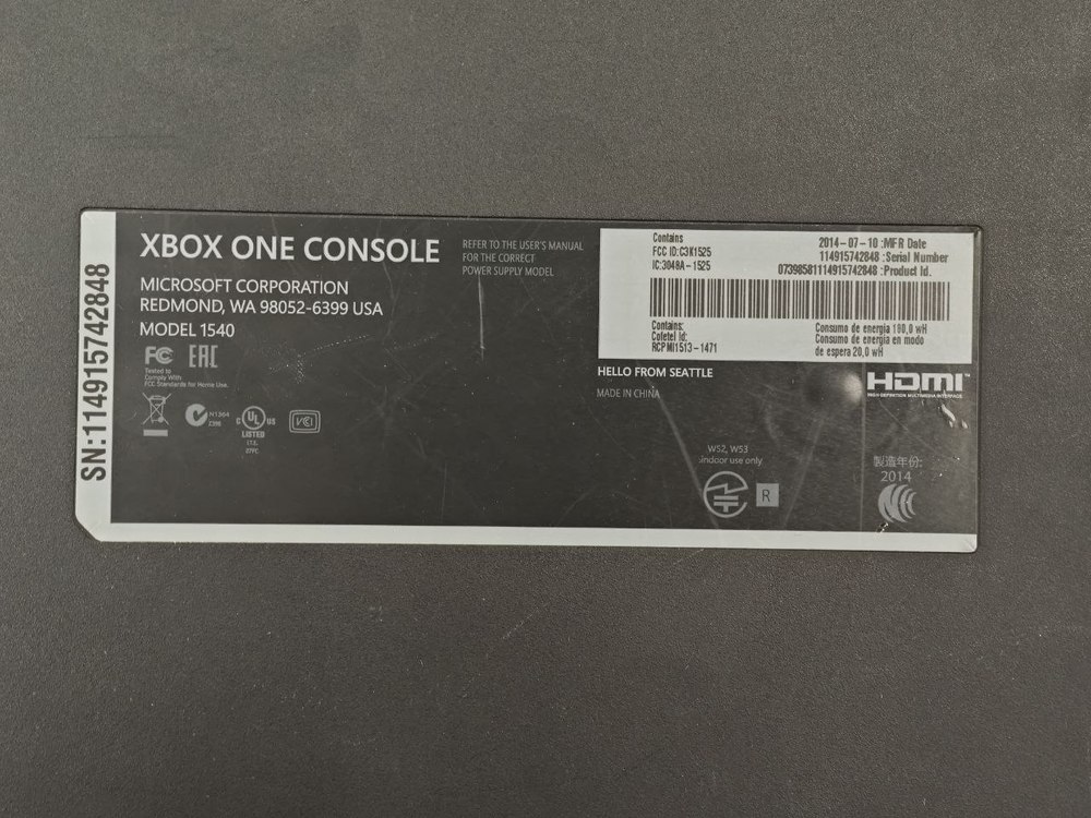 Игровая приставка Xbox One 500Gb