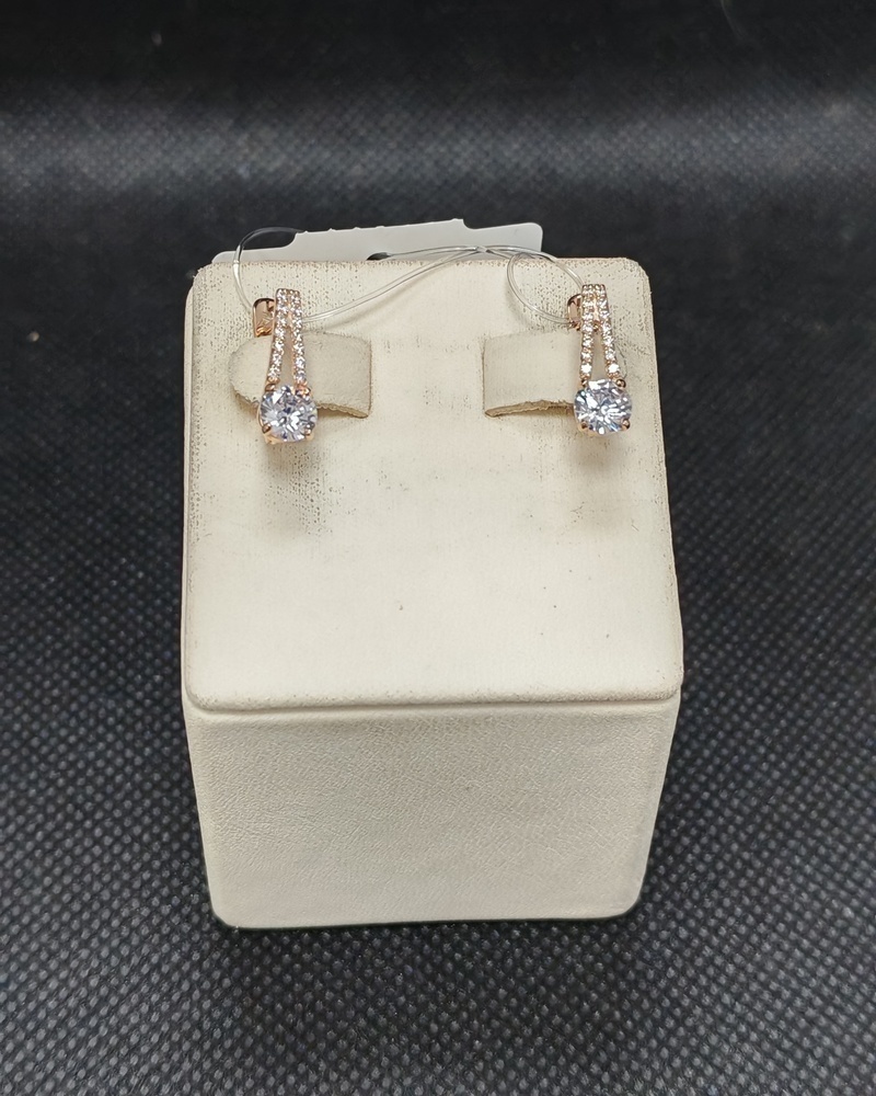 СЕРЬГИ С КАМНЯМИ (Au 585)