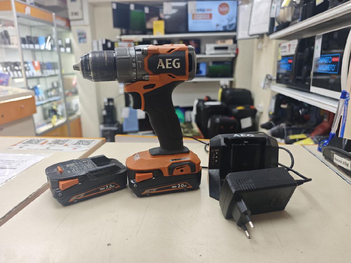 Шуруповерт AEG BS18SBL