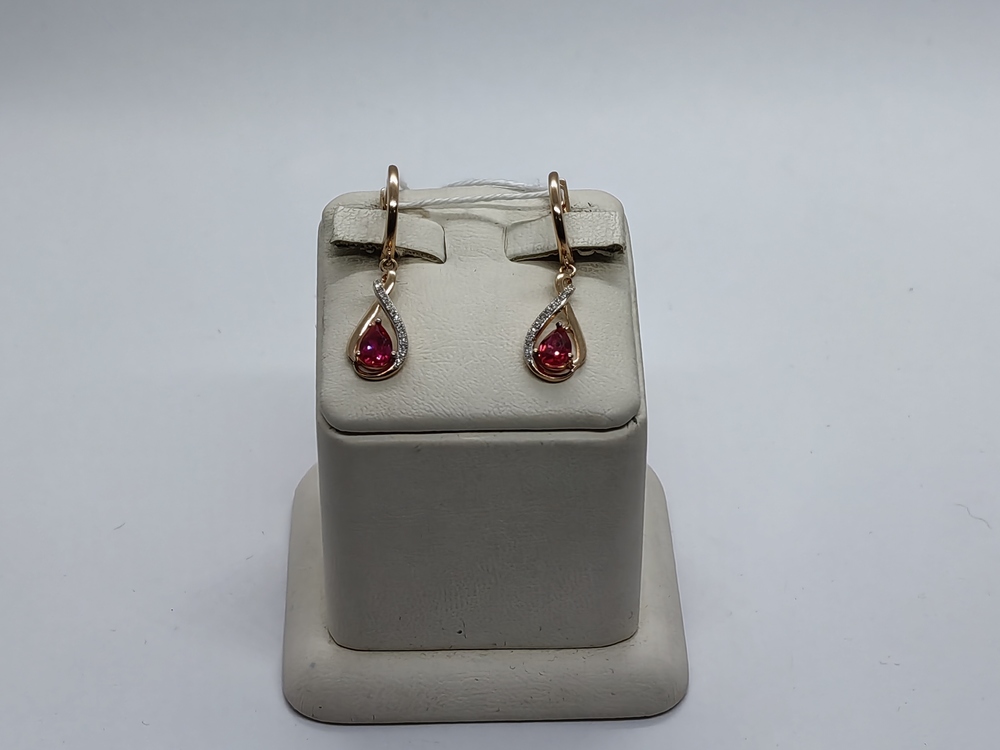 СЕРЬГИ БРИЛЛИАНТ (Au 585)