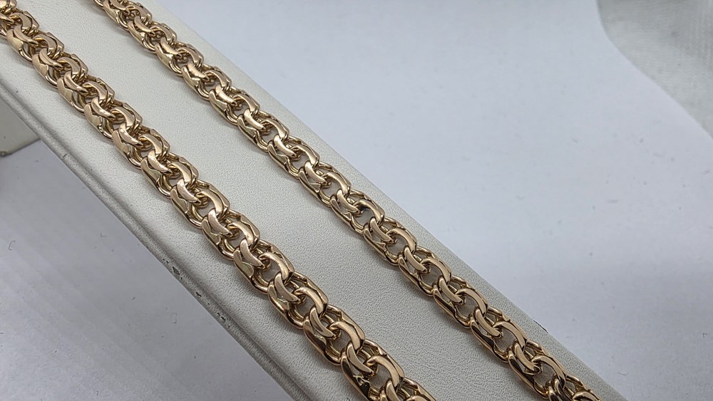 ЦЛБС585 ЦЕПЬ ПОЛНОВЕСНАЯ Бисмарк (Au 585)