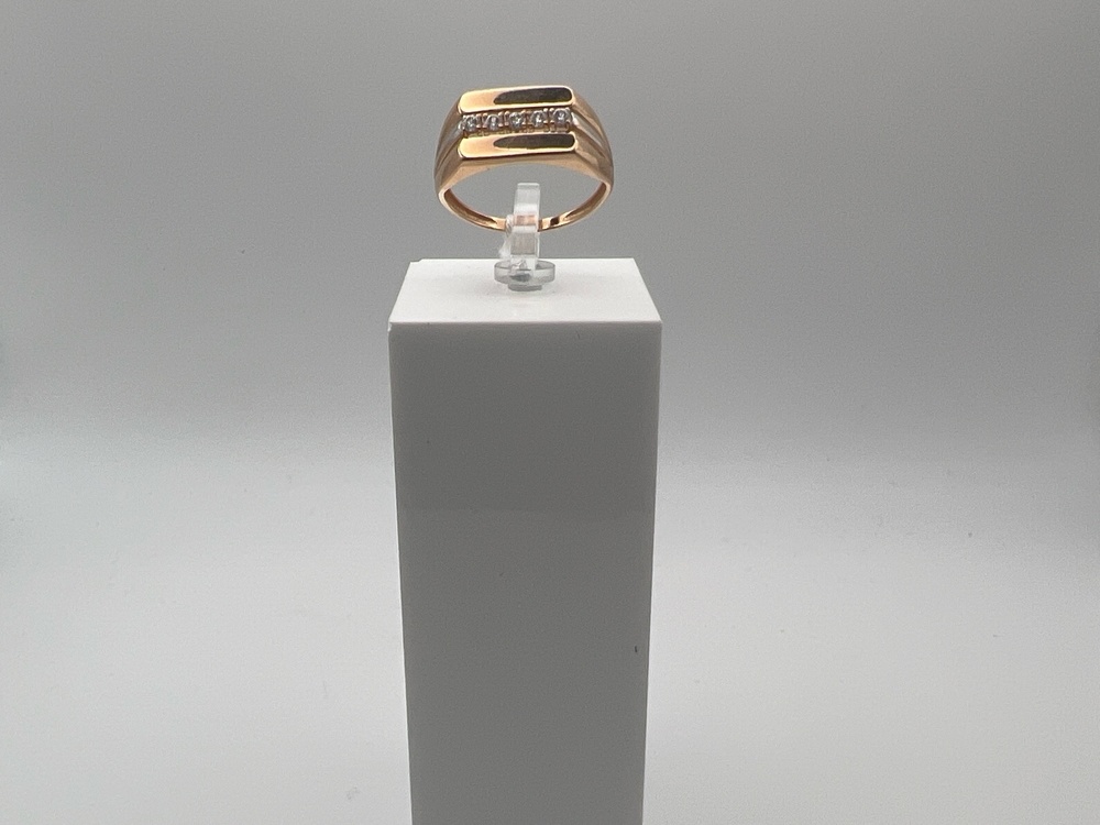 ПЕЧКМИ585 ПЕЧАТКА С КАМНЯМИ (Au 585)