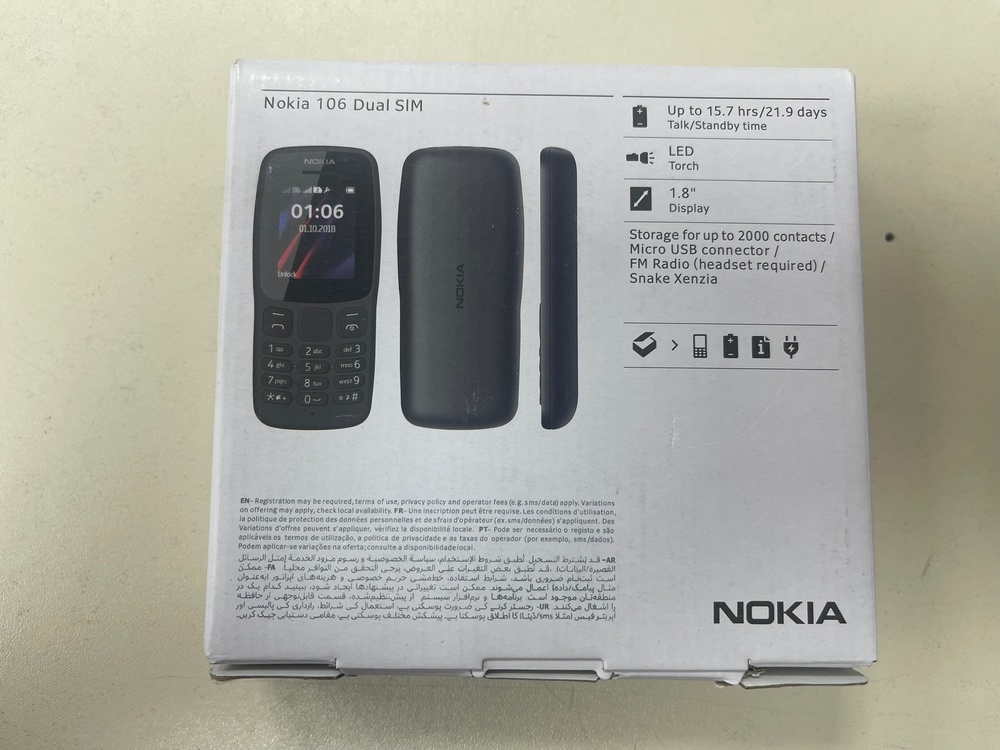Мобильный телефон Nokia 106