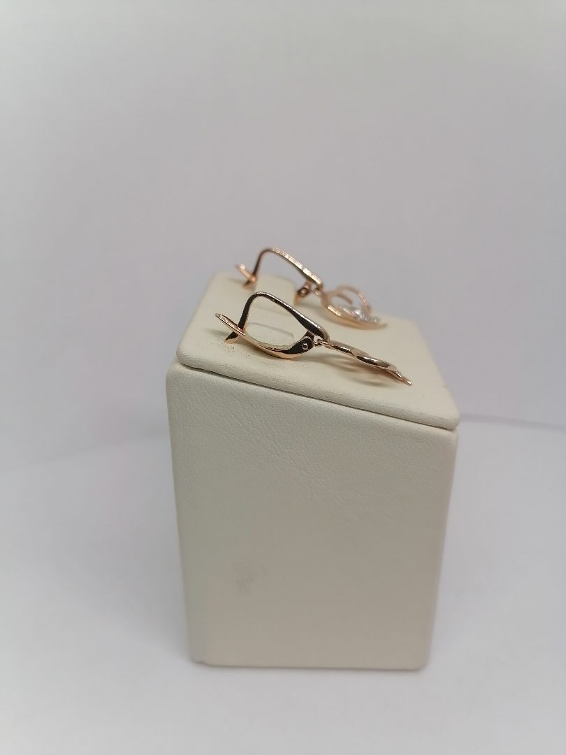 СЕРЬГИ С КАМНЯМИ (Au 585)