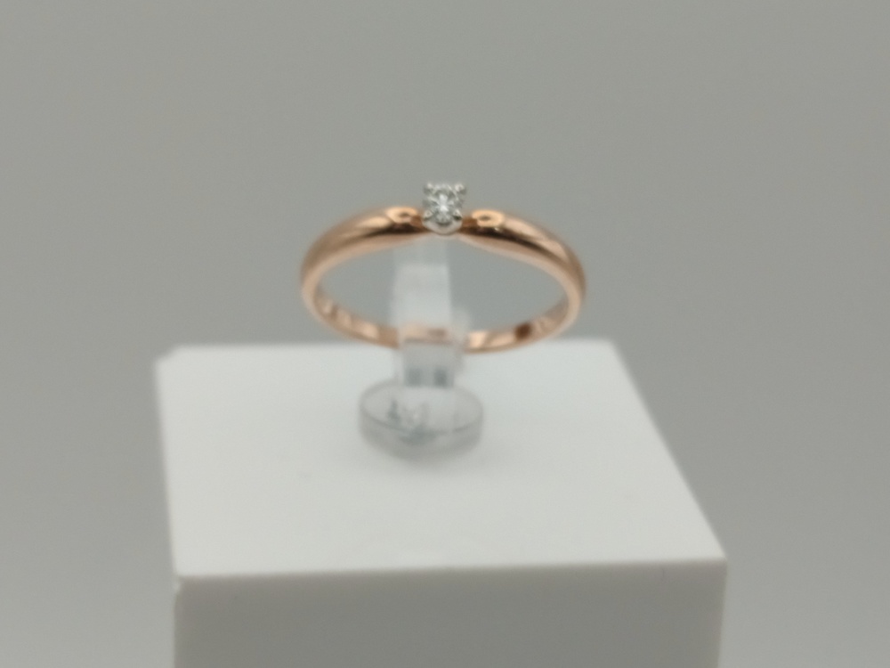 КОЛЬЦО БРИЛЛИАНТ Au 585