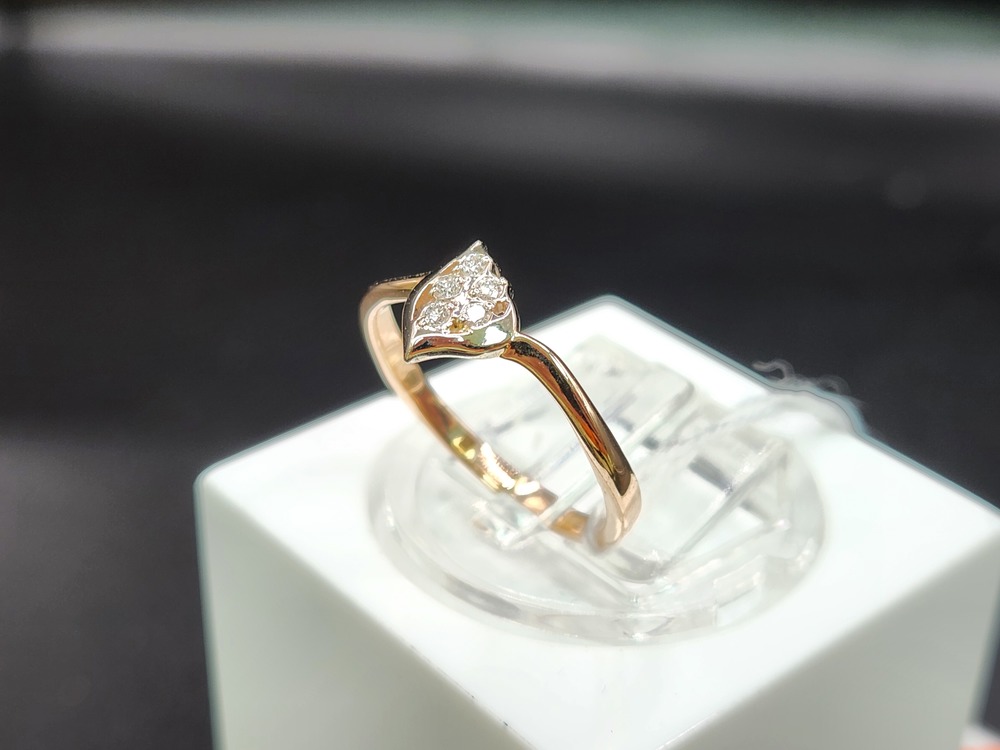 КОЛЬЦО БРИЛЛИАНТ Au 585