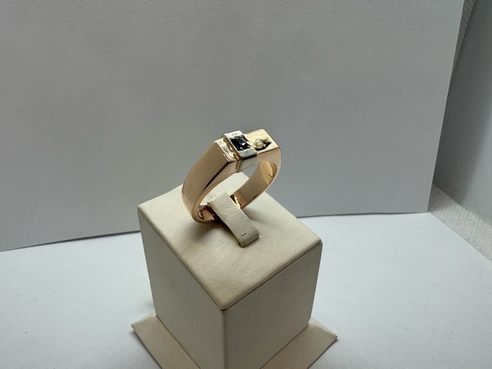 КОЛЬЦО ПЕЧАТКА с камнем (Au 585)