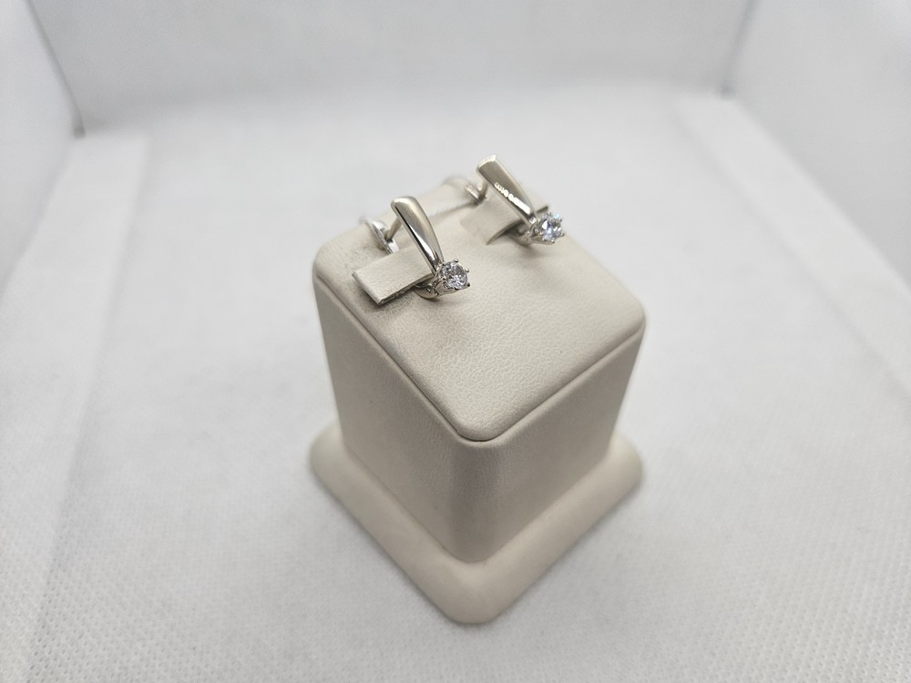 СЕРЬГИ С КАМНЕМ (Au 585)