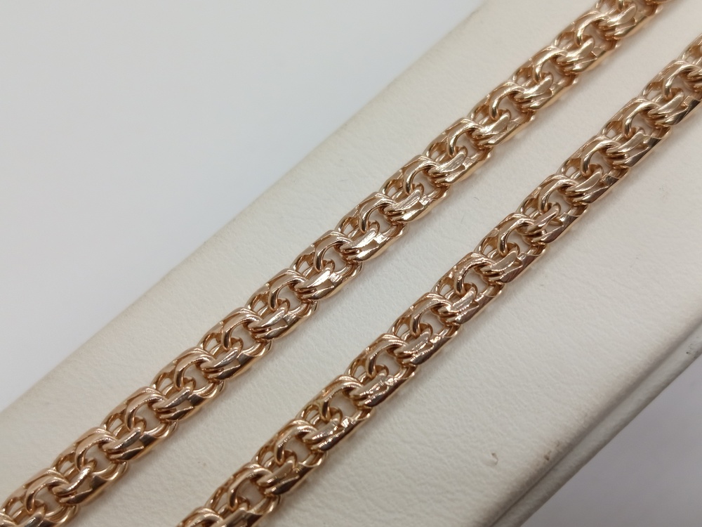 ЦЕПЬ ПОЛНОВЕСНАЯ Бисмарк (Au 585)