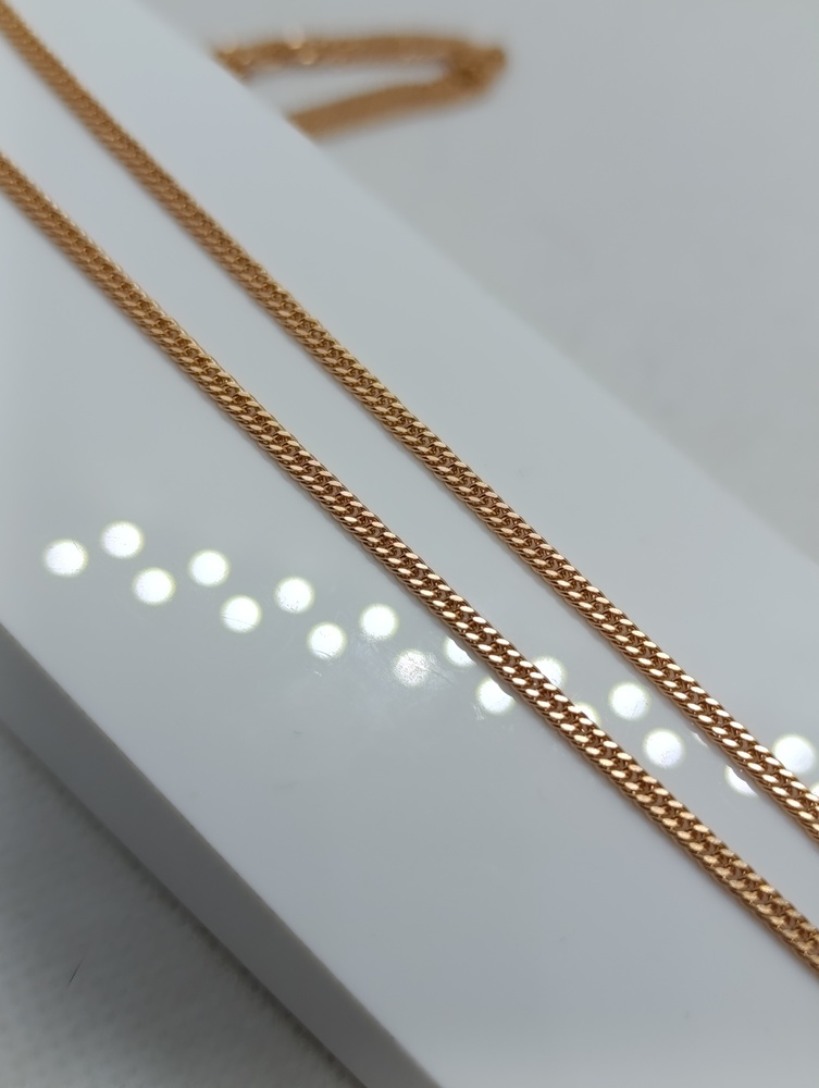 ЦЕПЬ ПОЛНОВЕСНАЯ Ромб двойной (Au 585)