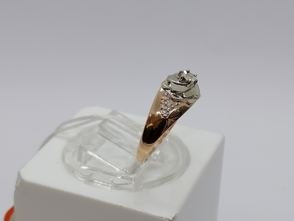 КОЛЬЦО БРИЛЛИАНТ Au 585