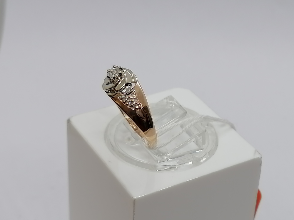 КОЛЬЦО БРИЛЛИАНТ Au 585