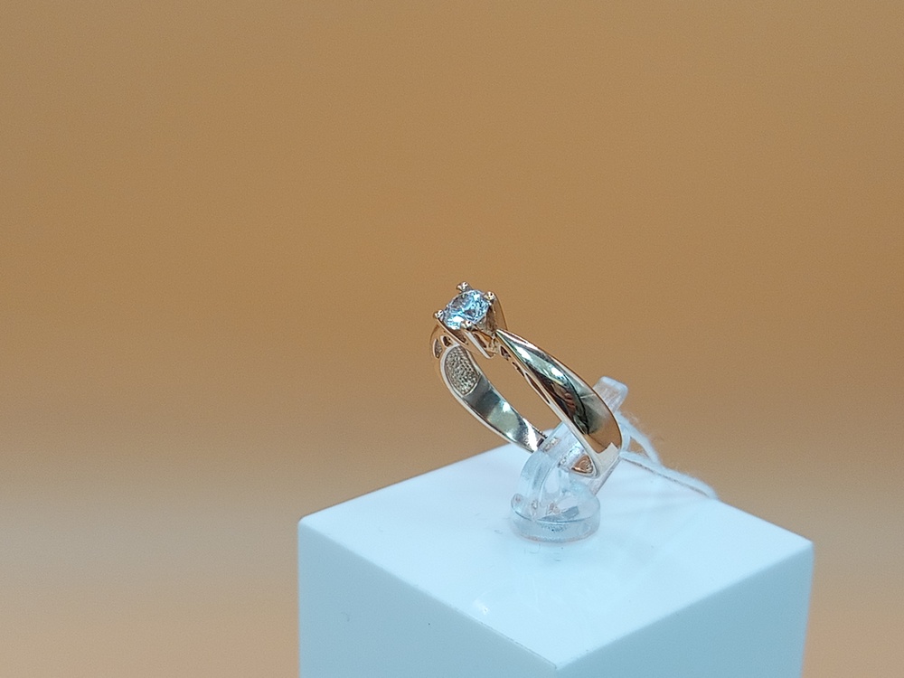 КОЛЬЦО С КАМНЕМ (Au 585)