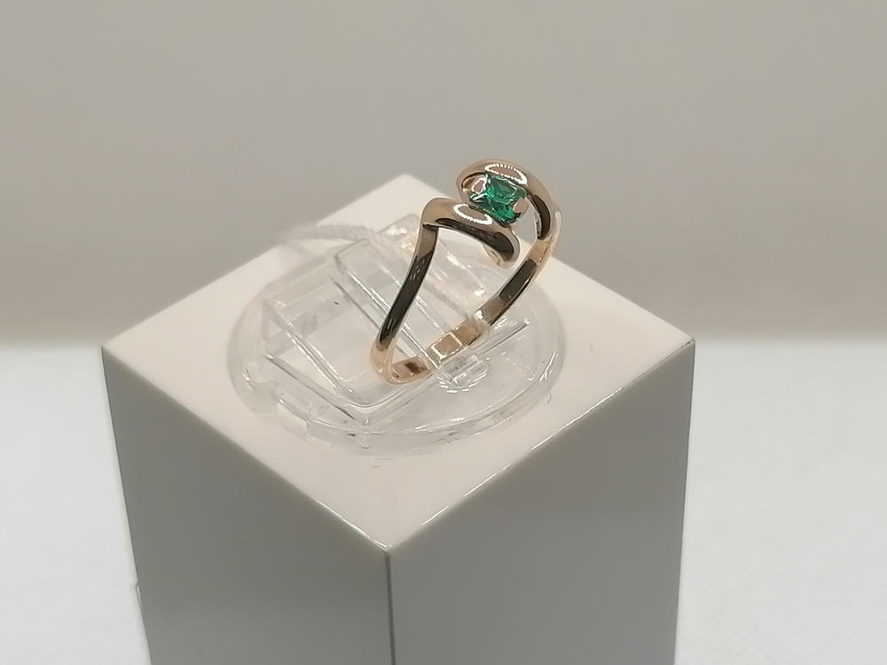 КОЛЬЦО С КАМНЕМ (Au 585)