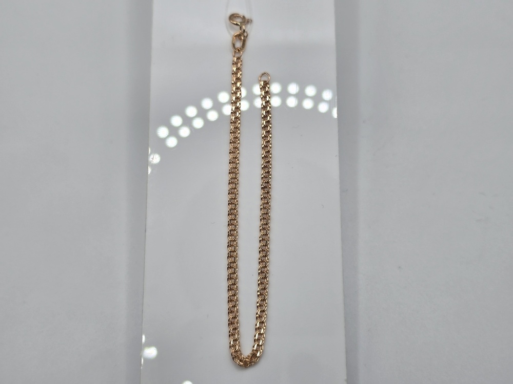 БРАСЛЕТ ПОЛНОВЕСНЫЙ Бисмарк (Au 585)