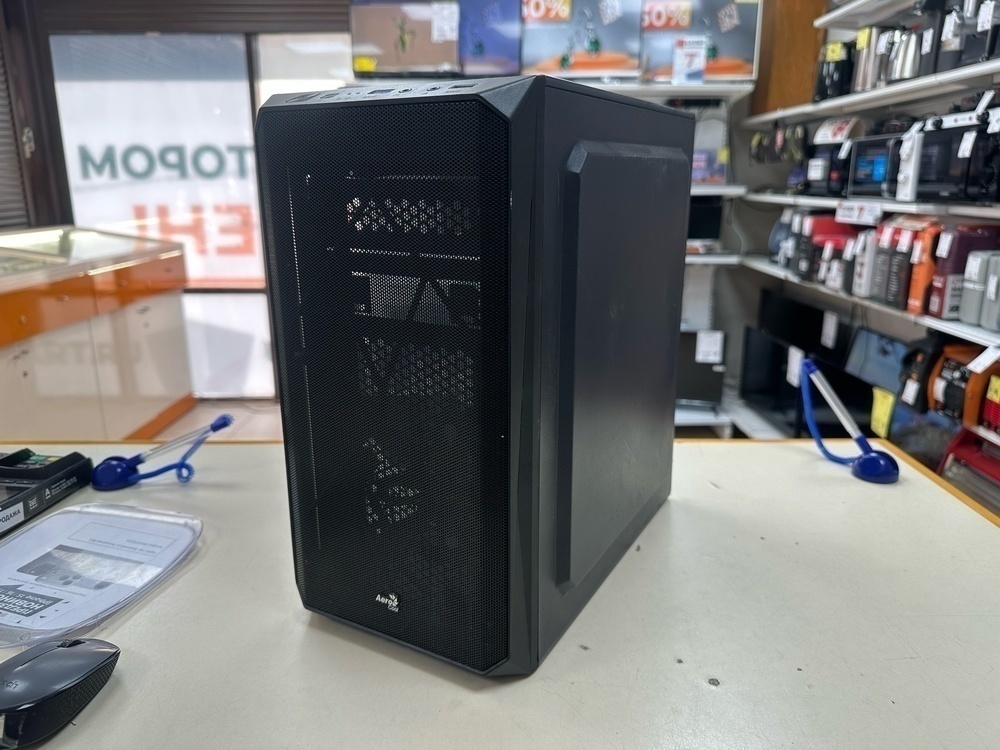 Системный блок Aero Cool; Xeon E5-2640, Radeon RX 570, 16 Гб, 512 GB, Нет