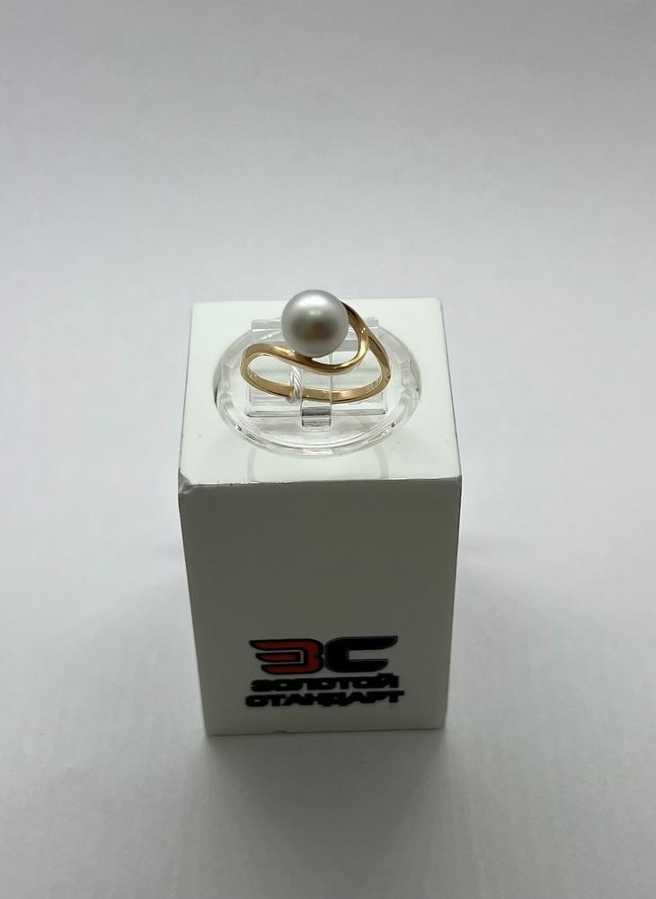 КОЛКМ585 КОЛЬЦО С КАМНЕМ (Au 585)