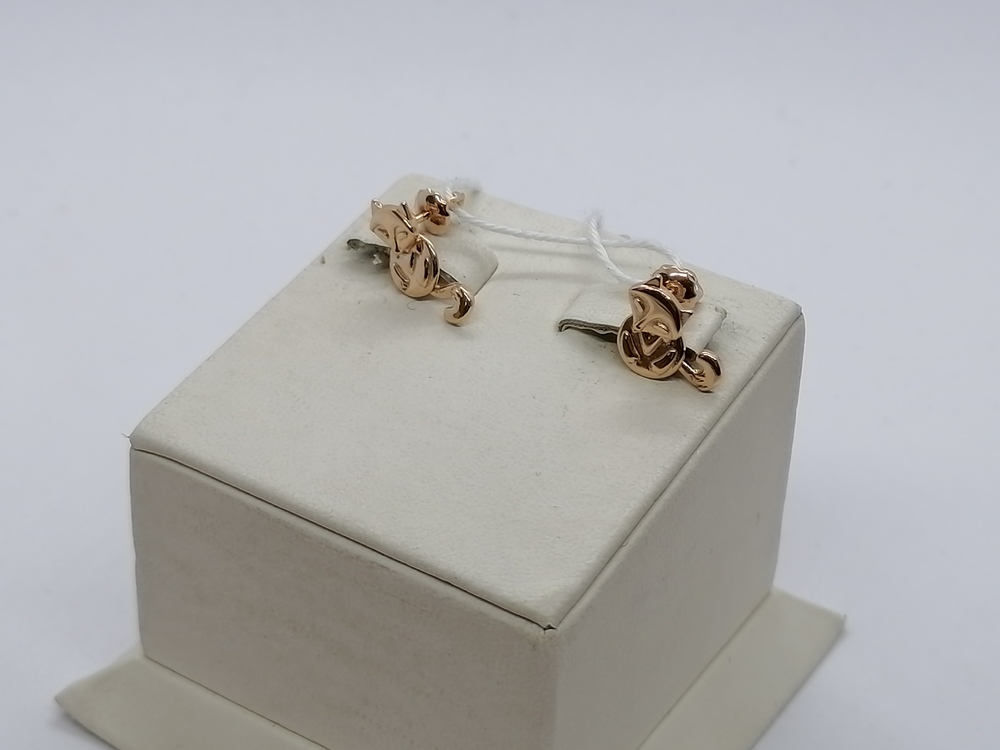 СЕРЬГИ ПУСЕТЫ (Au 585)