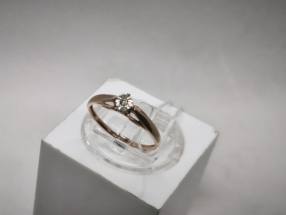 КОЛЬЦО БРИЛЛИАНТ Au 585