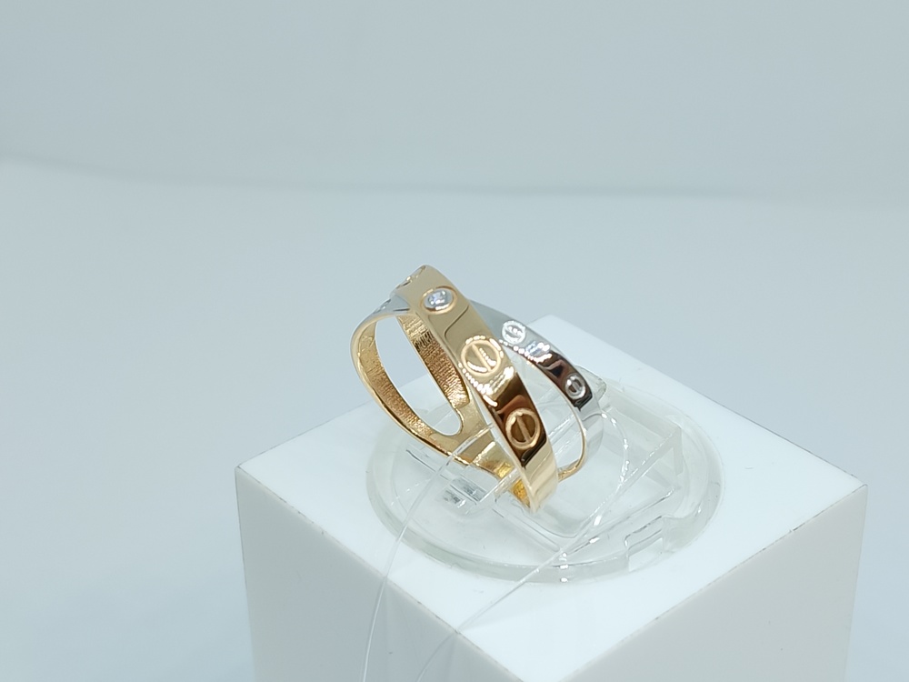 КОЛЬЦО С КАМНЕМ (Au 585)